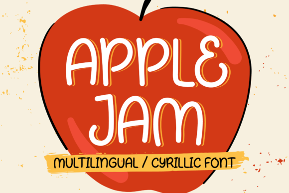 Apple Jam Font: A Handwritten Typeface for Brand Projects