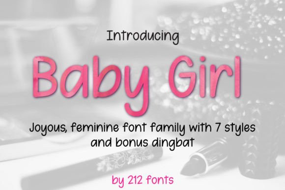 Baby Girl Font: A Handwritten Typeface That Builds Brand Trust