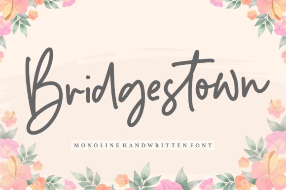 Bridgestown: A Handwritten Font Built for the Web
