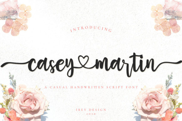 Casey Martin: An Expert Review of an Elegant Handwritten Font