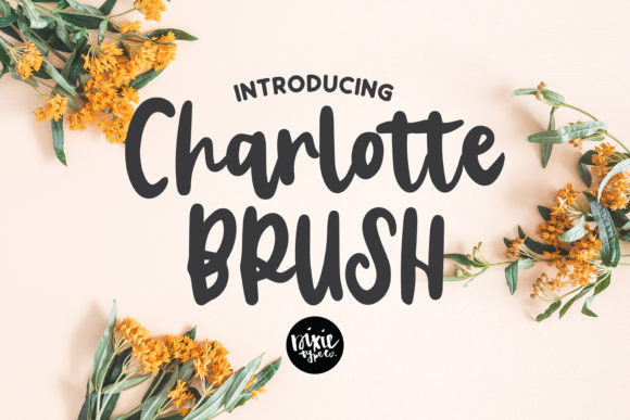 Charlotte Brush: A Handcrafted Font for Makers and Sellers