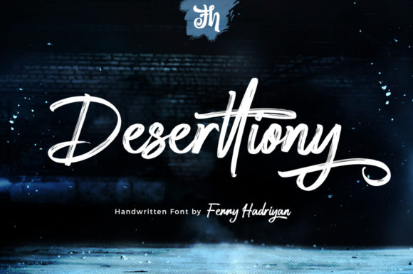 Deserttiony: A Handwritten Font That Strengthens Your Message