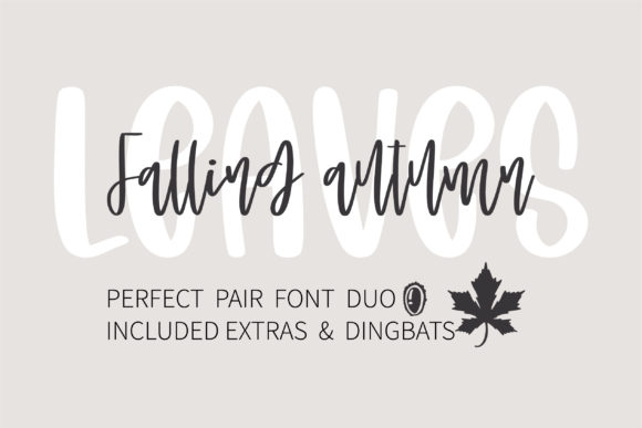 Falling Autumn Leaves: A Font for Clear Campaign Messaging