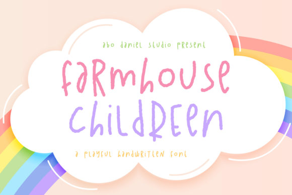 Farmhouse Children Font Review: A Handwritten Typeface for Campaign Design