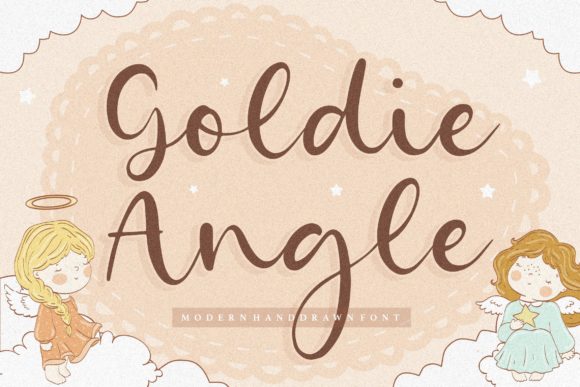 Goldie Angle: A Handwritten Font That Gives Your Brand a Delicate, Timeless Voice