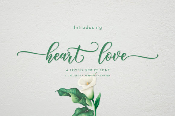 Heart Love Script Font Review: Elegance That Works in Real Campaigns