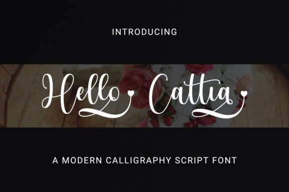 Hello Cattia: A Handwritten Font That Feels Like a Warm Hello