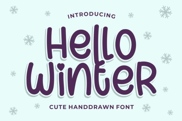 Hello Winter Font Review: A Playful Script for Branding Projects