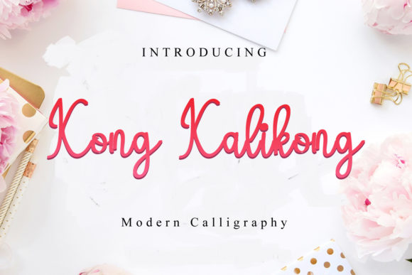 Kong Kalikong: A Handwritten Font That Feels at Home on the Web