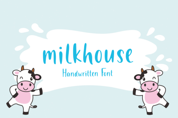 Milkhouse: A Handwritten Font That Works in Real Campaigns