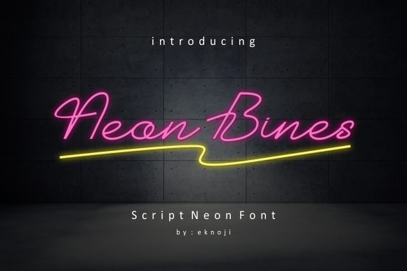 Neon Bines Font Review: A Web Designer’s Take on This Sweet Script
