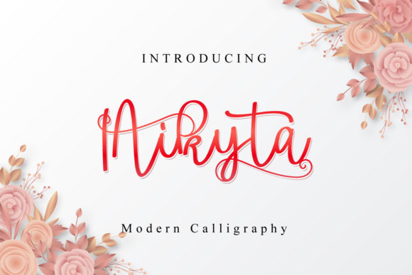 Nikyta: A Handwritten Font for Digital Design