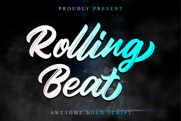 Rolling Beat: The Handwritten Display Font That Commands Attention