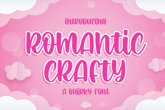 Romantic Crafty: A Handwritten Font for Editorial Charm