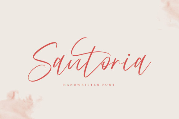 Santoria: A Script Typeface That Brings Warmth to Web Design