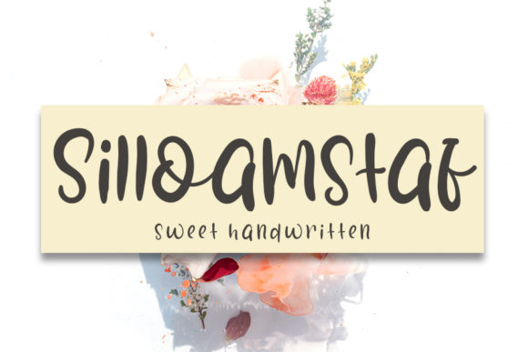 Silloamstaf Review: A Flowing Handwritten Font for Elegant Branding
