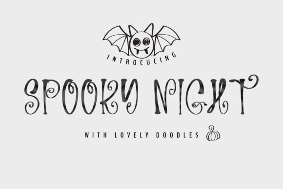 Spooky Night Font: A Handwritten Typeface That Works in Real Branding Projects