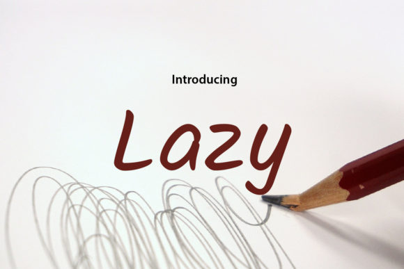 Testing the Lazy Script Font for Real Client Projects