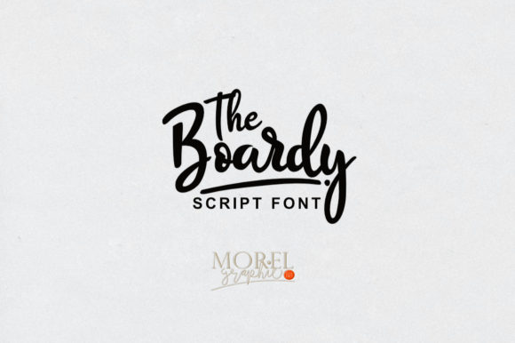 The Boardy: A Handwritten Font for Editorial Design
