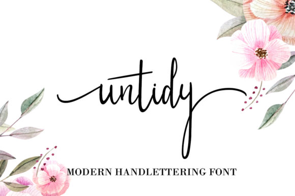 Untidy Font Review: A Handwritten Brush Typeface with Character