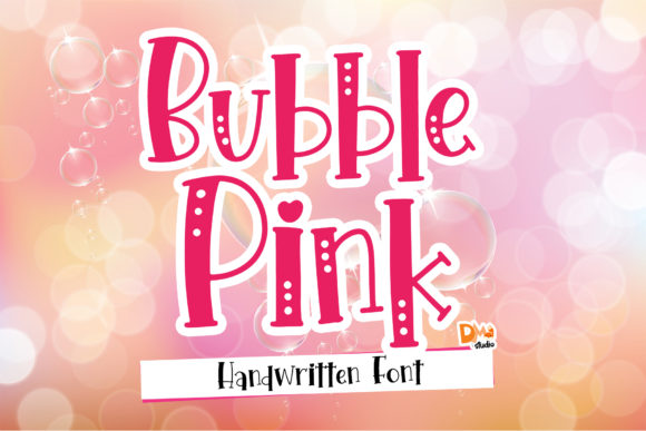 Why Bubble Pink Is the Handwritten Font Marketers Need