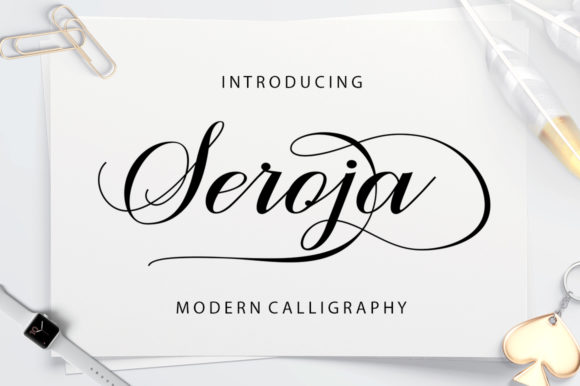 Why Seroja Is the Script Font Your Small Business Brand Needs