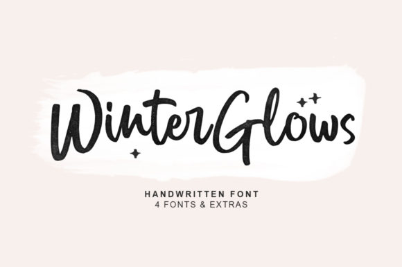 Winter Glows: A Handwritten Font That Brings Warmth to Your Brand